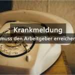 Krankmeldung Arbeitgeber Vorlage Gut Krankmeldung Arbeitgeber 2018 so Richtig Krank Melden