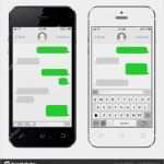 Krankmeldung Sms Vorlage Fabelhaft Smartphone Schwarz Und Weiß Im Chat Sms App Vorlage