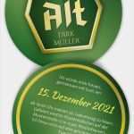 Kreative Geburtstagseinladungen Vorlagen Bewundernswert Kreative Geburtstagseinladung Als Bierdeckel 50 Jahre