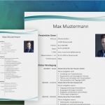 Kreativer Lebenslauf Vorlage Erstaunlich Lebenslauf Muster Meinebewerbung