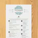 Kreativer Lebenslauf Vorlage Word Erstaunlich Kreative Lebenslauf Vorlage Für Word Und Von