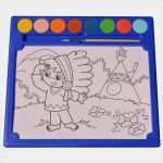 Krepppapier Bilder Vorlagen Erstaunlich Malen Nach Zahlen Cowboys &amp; Indianer Malset Mit 6 Mal