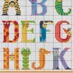Kreuzstich Sticken Vorlagen Bewundernswert Kinder Alphabet Sticken Entdecke Zahlreiche Kostenlose