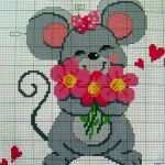 Kreuzstich Vorlagen Kinder Best Of Süße Maus Häkel Vorlagen