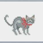Kreuzstich Vorlagen Kinder Bewundernswert Katze Minka Kreuzstich Stickvorlage