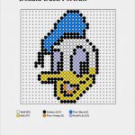 Kreuzstich Vorlagen Kinder Gut Bügelperlen Vorlagen Von Donald Duck Zum Herunterladen Und