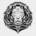 Krone Tattoo Vorlage Großartig Löwen · Kopf · Tattoo · Katze · Hintergrund · Kunst