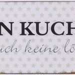 Kuchen Schilder Vorlage Erstaunlich Blechschild Kein Kuchen ist Auch Keine Lösung Vintage