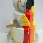 Kuchen Schilder Vorlage Süß Malertorte Kuchen In 2019