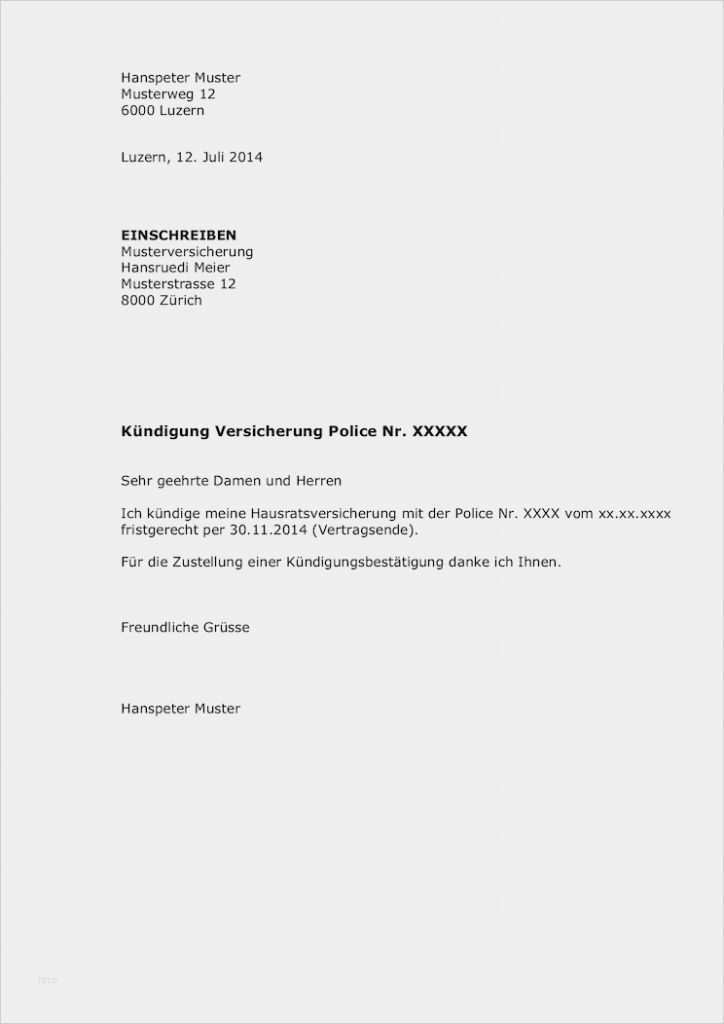 Kündigung Gewinnspiel Vorlage Wunderbar Kündigung Versicherung Vorlage Word