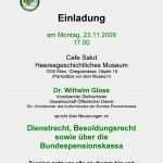 Kündigung öffentlicher Dienst Vorlage Schönste Hgm Vortrag Dr Wilhelm Gloss 23 November 2009 17 00