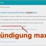 Kündigung Per Email Vorlage Inspiration Kündigung Beim Maxdome Per Email Codedocu De sonstiges