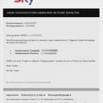 Kündigung Sky Deutschland Vorlage Genial 11 Vorlage Retourenschein