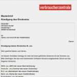 Kündigung Vorlage Konto Süß Verbraucherzentrale Musterbriefe Girokonto Download