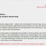 Kündigung Wegen Nicht Erbrachter Leistung Vorlage Süß Muster Kündigung Wegen Sanierung Durch Den Vermieter