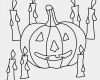 Kürbis Vorlagen Zum Ausdrucken Genial Halloween Malvorlage Kostenlos Mit Kerzen Und Kuerbis