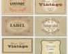Label Vorlagen Einzigartig Conjunto De Plantillas De Tarjetas Vintage
