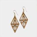 Laser Cut Vorlagen Neu Suspension Laser Cut Wood Earrings