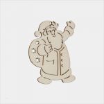 Laser Cutter Vorlagen Großartig Holzmotiv Weihnachtsmann Holzladen24