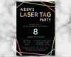Lasertag Einladung Vorlage Wunderbar Lasertag Einladung Vorlage