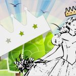 Laterne Basteln Prinzessin Vorlage Wunderbar Krone Vorlage Pdf Zum Ausdrucken Kribbelbunt