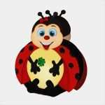 Laternen Basteln Vorlagen Einfach Angenehm Laternen Bastelset "marienkäfer" Rund 40 Buntpapierwelt