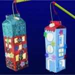 Laternen Basteln Vorlagen Einfach Schön Laternen Aus Milchkartons Basteln Foto Anleitung [geolino]