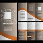 Layout Broschüre Vorlagen Genial Vintage Style Broschüre Template Design Mit Moderner Kunst