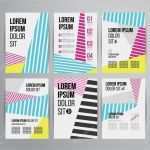 Layout Broschüre Vorlagen Luxus Flyer Broschüre Design Vorlagen — Stockvektor © Alejik