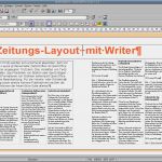 Layout Zeitung Vorlage Fabelhaft Easylinux Easylinux 09 2005 Layout Mit Open Fice Writer