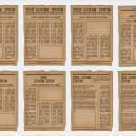 Layout Zeitung Vorlage Hübsch Old Newspaper Template Vector Set Download Free Vector