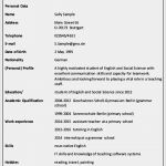 Lebenslauf Auf Englisch Vorlage Fabelhaft Lebenslauf Auf Englisch Curriculum Vitae with Example