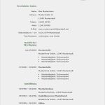 Lebenslauf Ausbildung Vorlage Genial Lebenslauf Mit Berufserfahrung Lebenslauflebenslauf