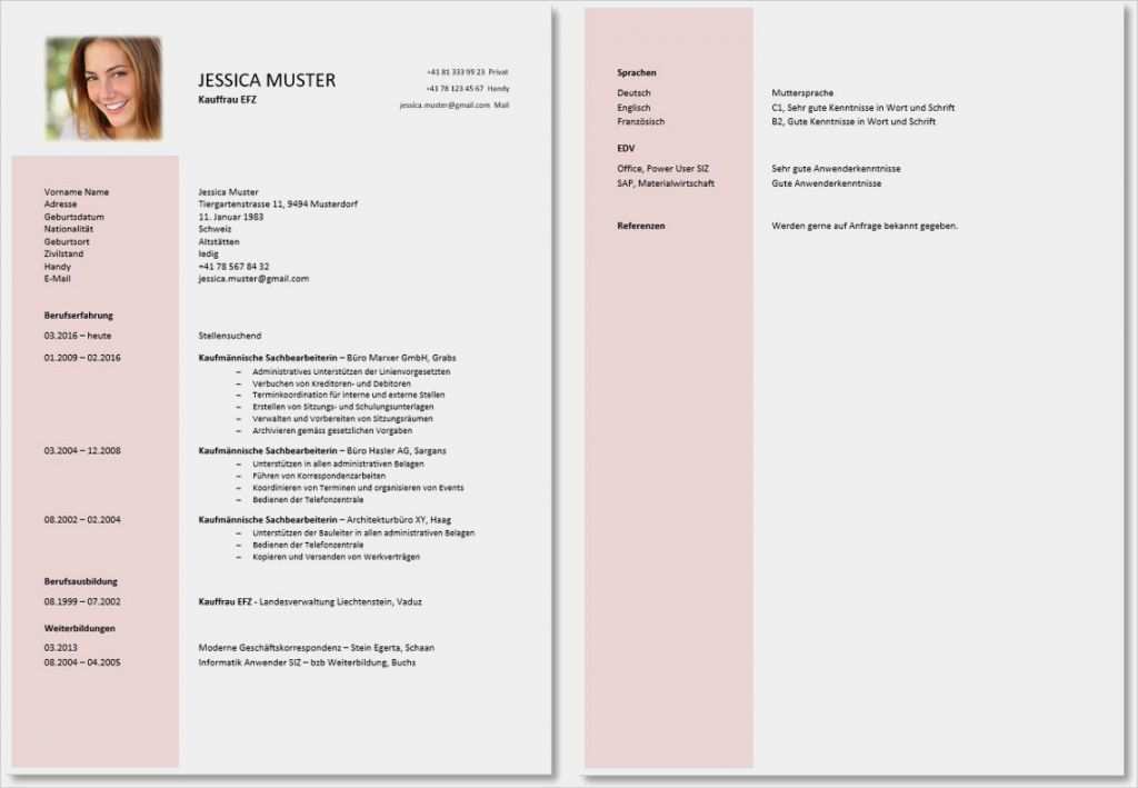 Lebenslauf Für Zeitarbeitsfirma Vorlage Elegant Lebenslauf Vorlage Berufstätige Altrosa Jobberater