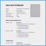Lebenslauf In Aufsatzform Vorlage Großartig Genial Lebenslauf Englisch Muster Kostenlos