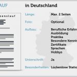 Lebenslauf International Vorlage Erstaunlich Lebenslauf Checklisten International Bewerben
