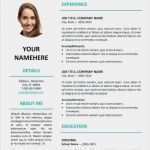 Lebenslauf International Vorlage Fabelhaft Elegant Resume Template