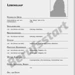 Lebenslauf Schriftlich Vorlage Luxus Lebenslauf