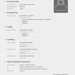 Lebenslauf Vorlage Deutschland Elegant Lebenslauf Muster Für Architekt Lebenslauf Designs Muster