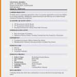 Lebenslauf Vorlage Doc Inspiration 9 Lebenslauf Nach Abitur