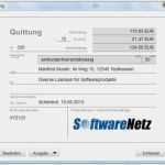 Lebenslauf Vorlage Freeware Erstaunlich softwarenetz Quittung Download