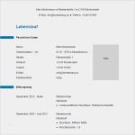 Lebenslauf Vorlage Für Ausbildung Erstaunlich Lebenslauf Für Eine Ausbildung Tabellarischer Lebenslauf