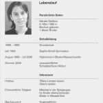 Lebenslauf Vorlage Für Eine Ausbildung Genial Bewerbung Und Lebenslauf