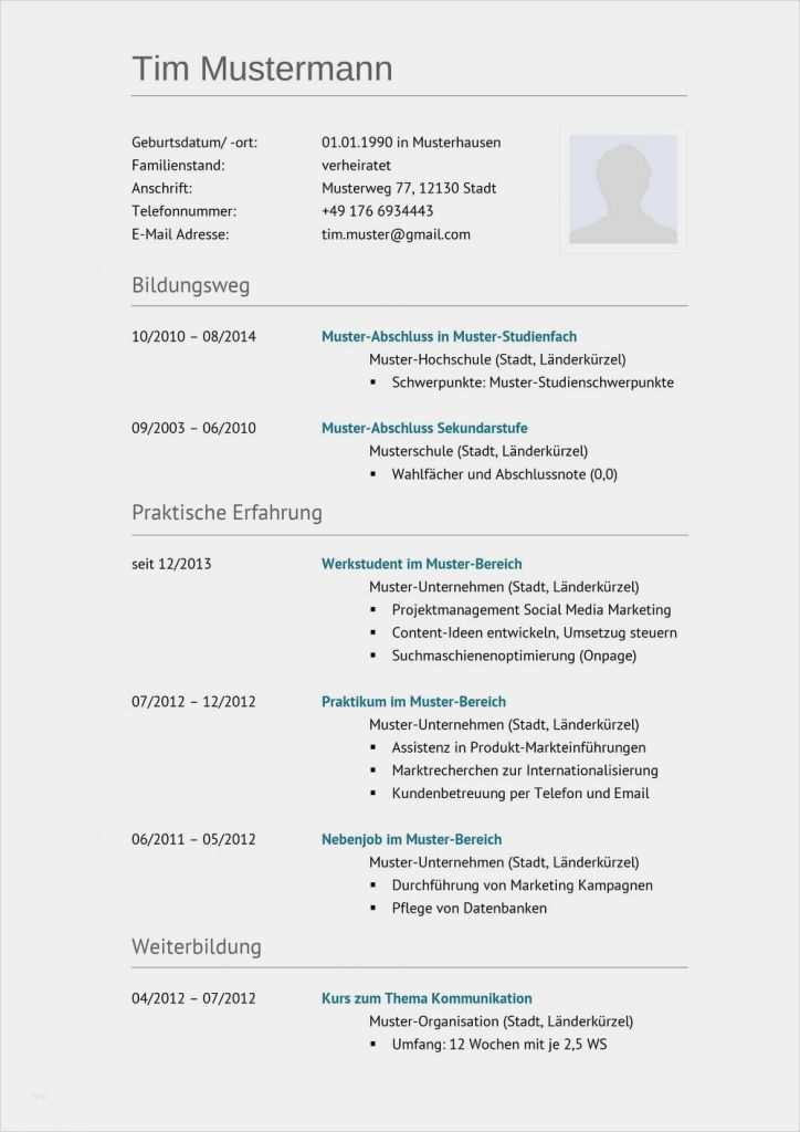 Lebenslauf Vorlage Handwerk Bewundernswert Lebenslauf Muster Für Pilot