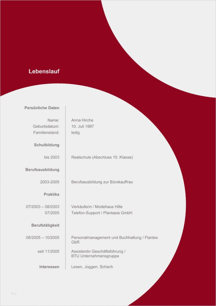 Lebenslauf Vorlage Kostenlos Schüler Hübsch Lebenslauf formular Zum Ausdrucken Lebenslauf Beispiel