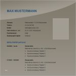 Lebenslauf Vorlage Online Ausfüllen Gut Vorlage 68 Tabellarischer Lebenslauf