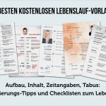 Lebenslauf Vorlage Pdf Kostenlos Großartig Lebenslauf Vorlagen Tipps Und Gratis Word Muster