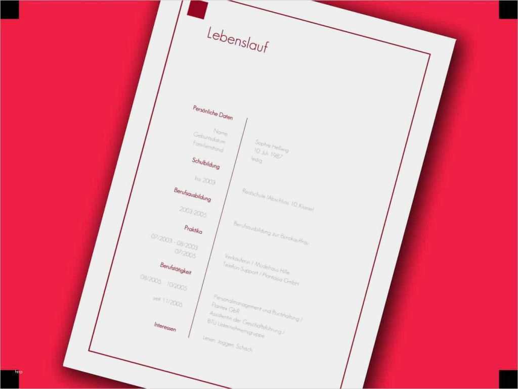 Lebenslauf Vorlage Schriftlich Best Of Bewerbung Wie