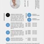 Lebenslauf Vorlage Tabelle Süß Cv Vorlage In Der Tabelle Mit Blauen Kreisen Cv &amp; Bewerbung