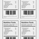 Lebensmittel Etiketten Vorlagen Best Of Nährwertetikett Vorlagen Herunterladen